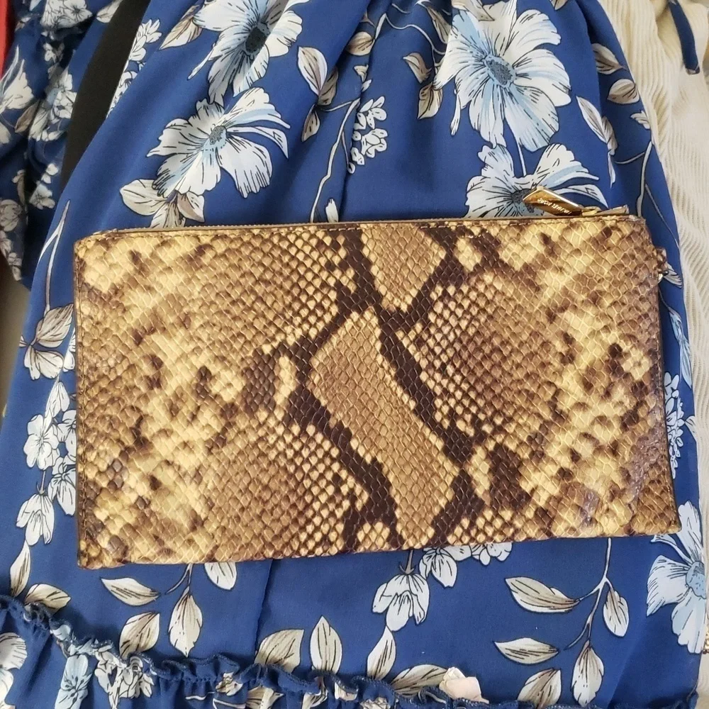 Michael Kors Animal Printed Wristlet